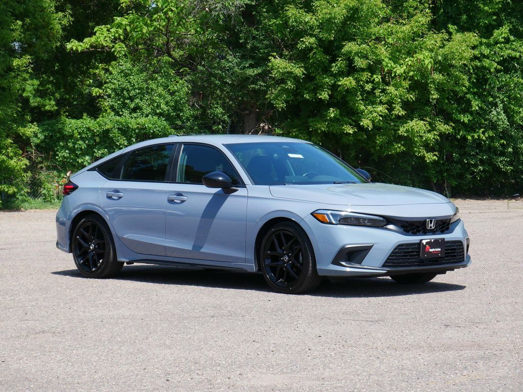 2022 Honda Civic Hatchback Sport FWD Hatchback Front-Wheel Drive Continuously Variable Transmission