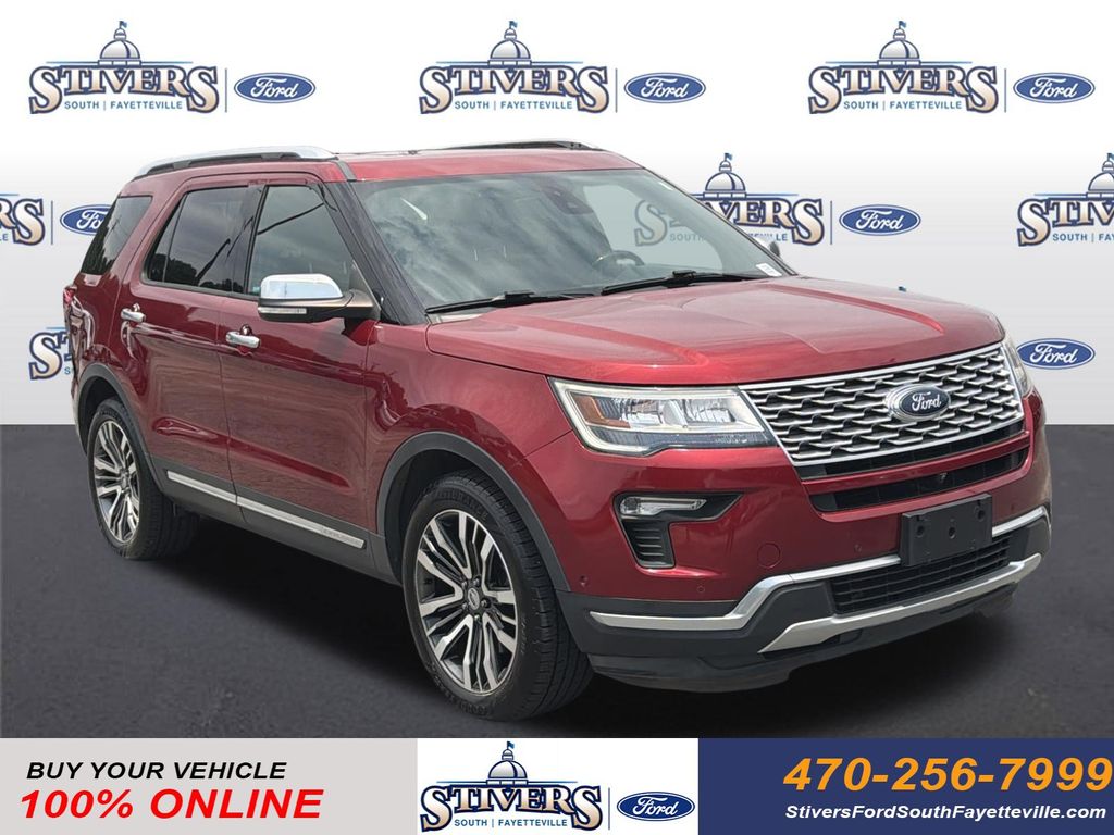 Ruby Red Metallic 2018 Ford Explorer SUV / Crossover All-Wheel Drive 6-Speed Automatic