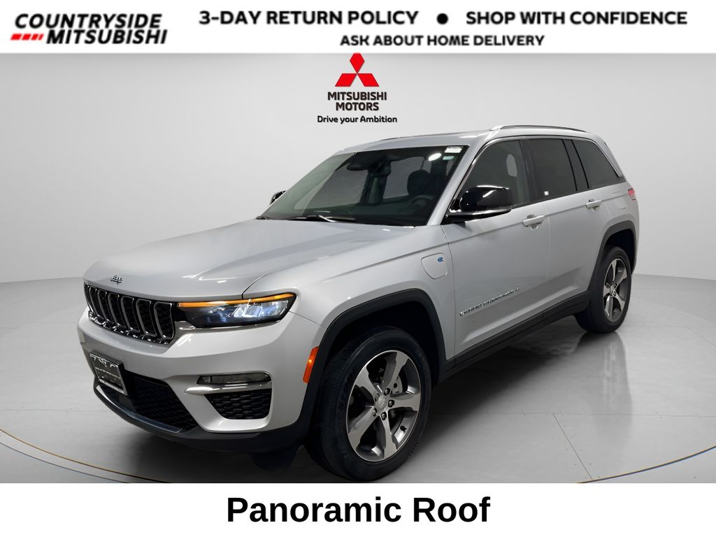 Silver Zynith 2023 Jeep Grand Cherokee 4xe 4WD SUV / Crossover Four-Wheel Drive 8-Speed Automatic