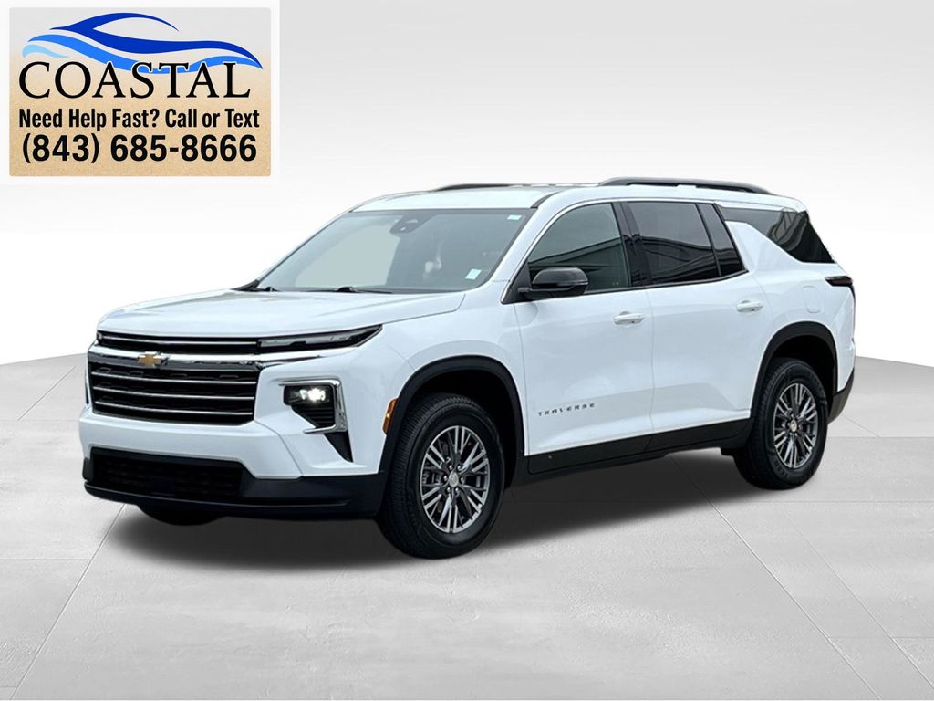 2025 Chevrolet Traverse LT White at Bob Mills Chevrolet