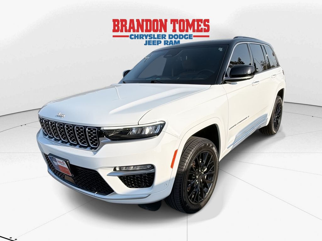 Bright White Clearcoat 2024 Jeep Grand Cherokee SUV / Crossover Four-Wheel Drive 8-Speed Automatic