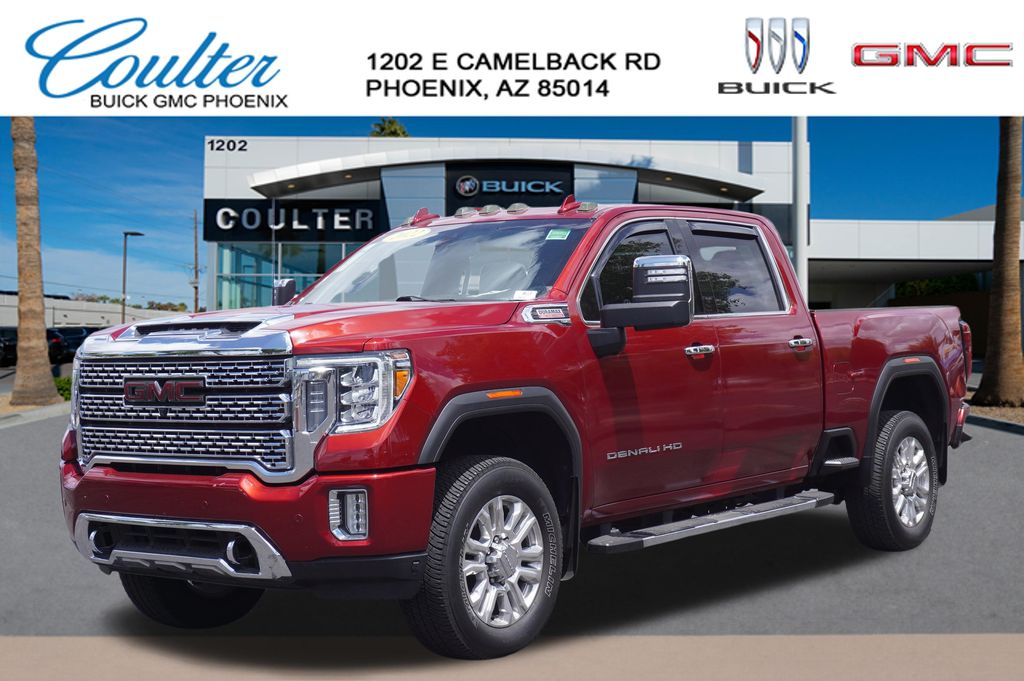 Red 2022 GMC Sierra 3500HD Pickup Truck Four-Wheel Drive Automatic