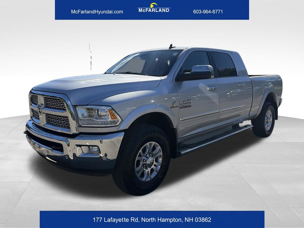 Bright Silver Clearcoat Metallic 2018 RAM 2500 Pickup Truck Four-Wheel Drive 6-Speed Automatic