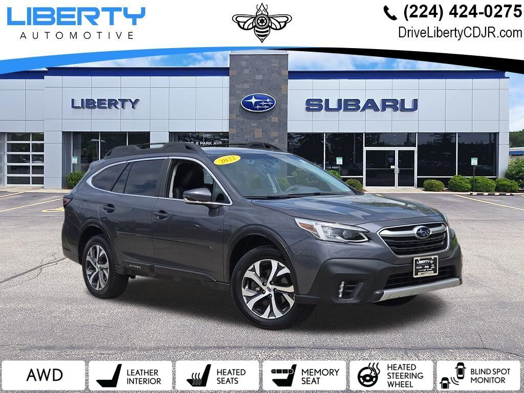 Magnetite Gray Metallic 2022 Subaru Outback Limited Crossover AWD SUV / Crossover All-Wheel Drive Continuously Variable Transmission