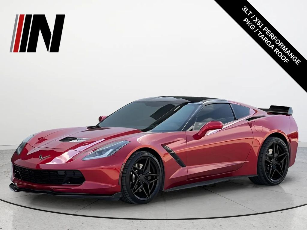 Crystal Red Tintcoat 2015 Chevrolet Corvette Coupe Rear-Wheel Drive 8-Speed Automatic