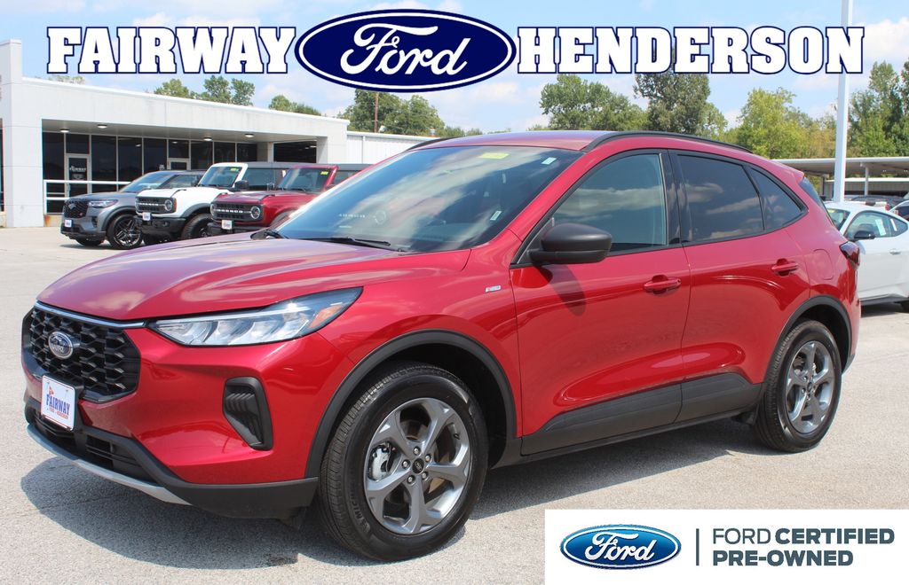 Rapid Red Metallic TC 2025 Ford Escape SUV / Crossover All-Wheel Drive 8-Speed Automatic