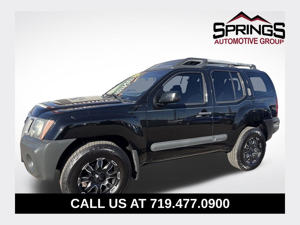 Super Black 2015 Nissan Xterra SUV / Crossover 5-Speed Automatic