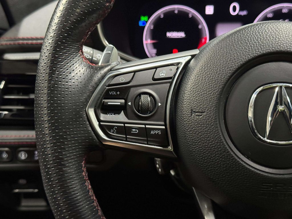 Used 2022 Liquid Carbon Metallic Acura A-Spec image 15