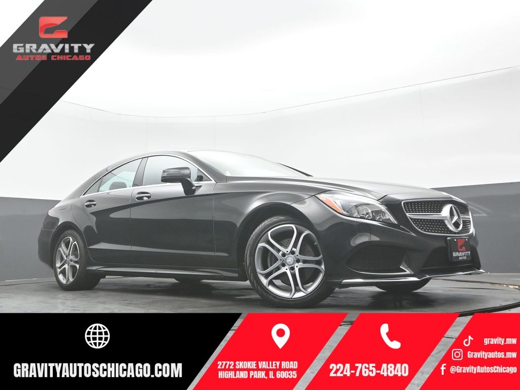Black 2016 Mercedes-Benz CLS Sedan All-Wheel Drive 7-Speed Automatic