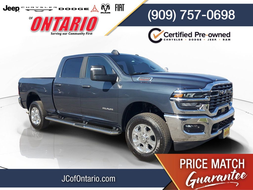Forged Blue Metallic 2025 RAM 2500 Pickup Truck Four-Wheel Drive 8-Speed Automatic