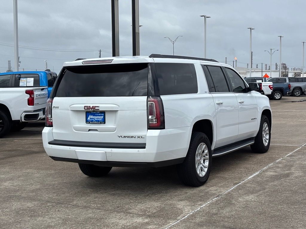 2019 GMC Yukon XL SLT White at Shottenkirk Kia Fort Bend