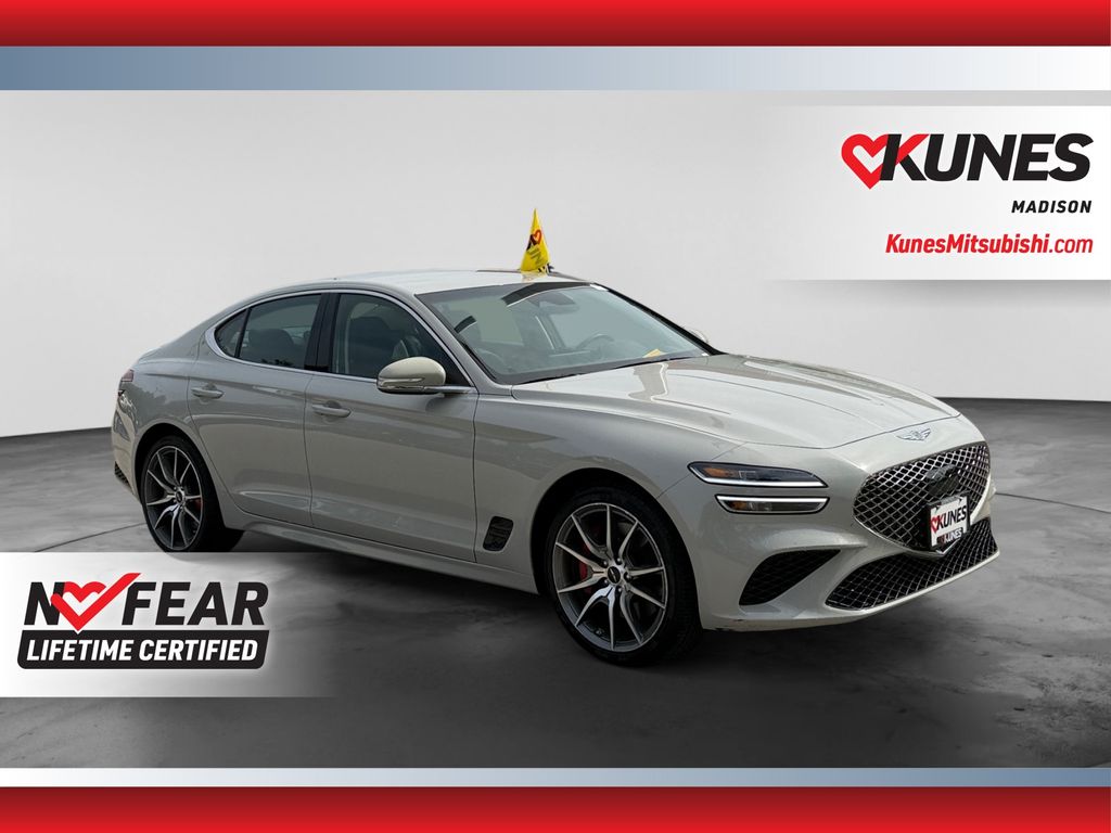 Vatna Gray 2025 Genesis G70 Sedan Rear-Wheel Drive 8-Speed Automatic