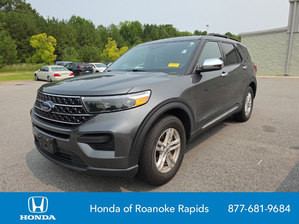 Black Metallic 2020 Ford Explorer SUV / Crossover Rear-Wheel Drive Automatic