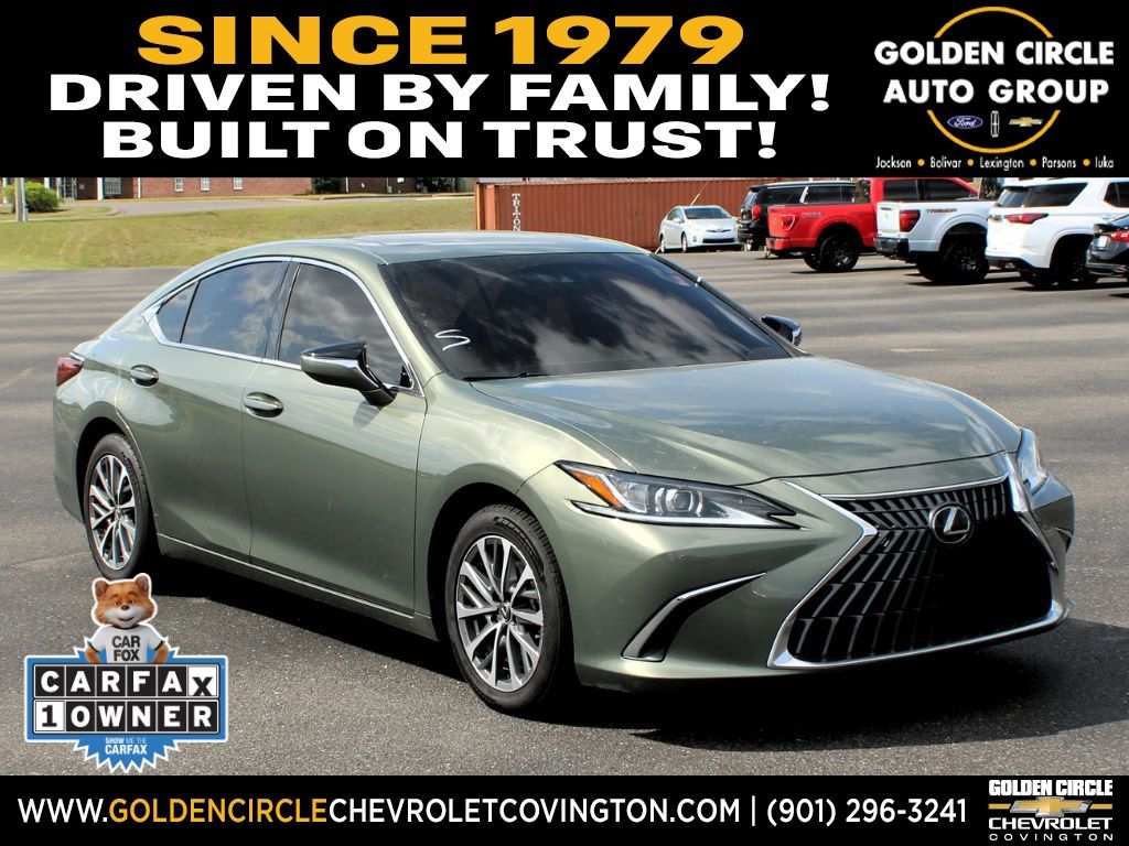 Sunlit Green 2023 Lexus ES 350 FWD Sedan Front-Wheel Drive 8-Speed Automatic