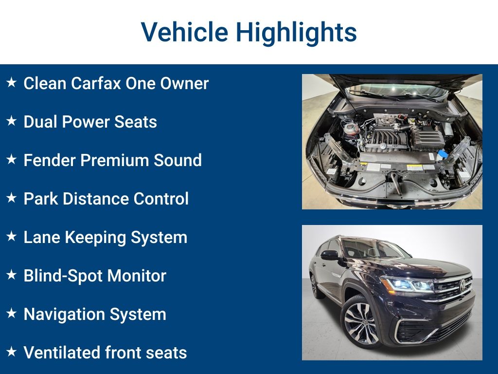 2021 Volkswagen Atlas Cross Sport 3.6L V6 SEL Premium R-Line