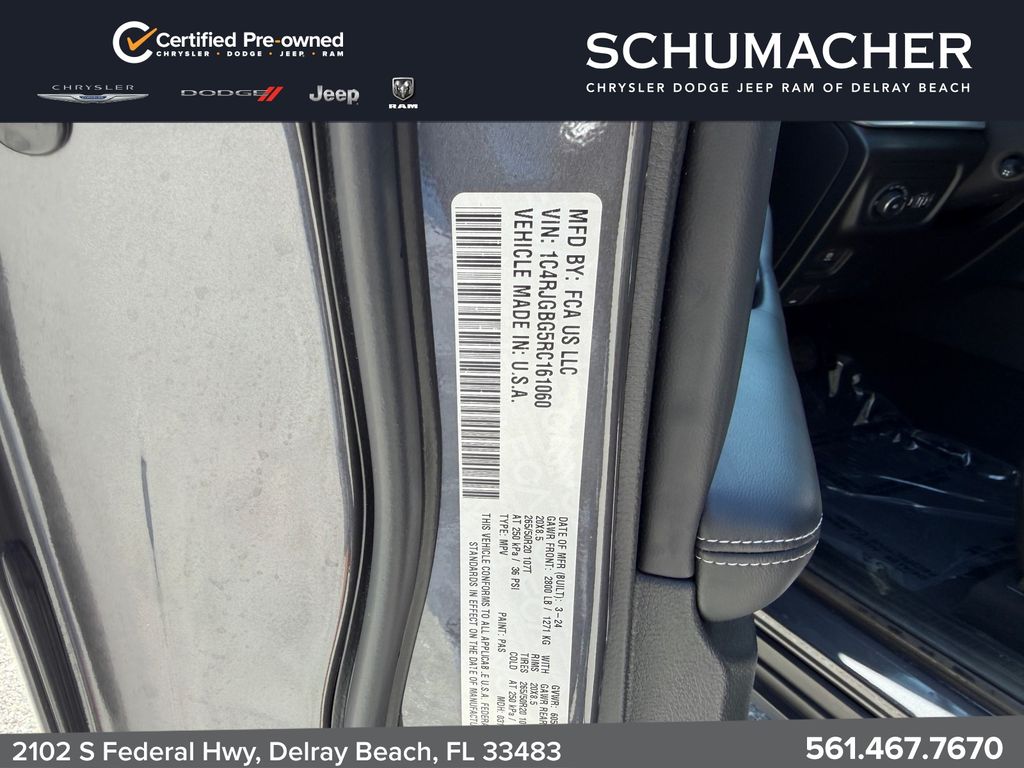 used 2024 Jeep Grand Cherokee car, priced at $34,888