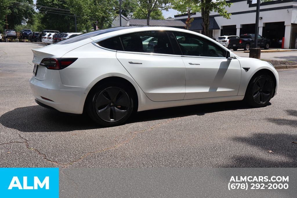 Used 2020 White Tesla Standard Range Plus image 6