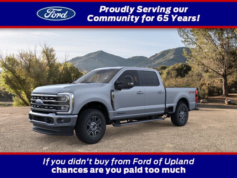 Gray Metallic 2026 Ford F-250 Super Duty Pickup Truck Four-Wheel Drive Automatic
