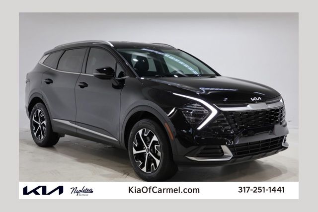 Ebony Black 2024 Kia Sportage SUV / Crossover All-Wheel Drive 8-Speed Automatic