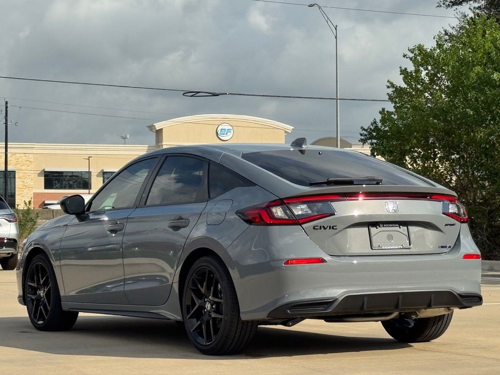 2026 Honda Civic Hybrid Sport Gray at Shottenkirk Kia Fort Bend