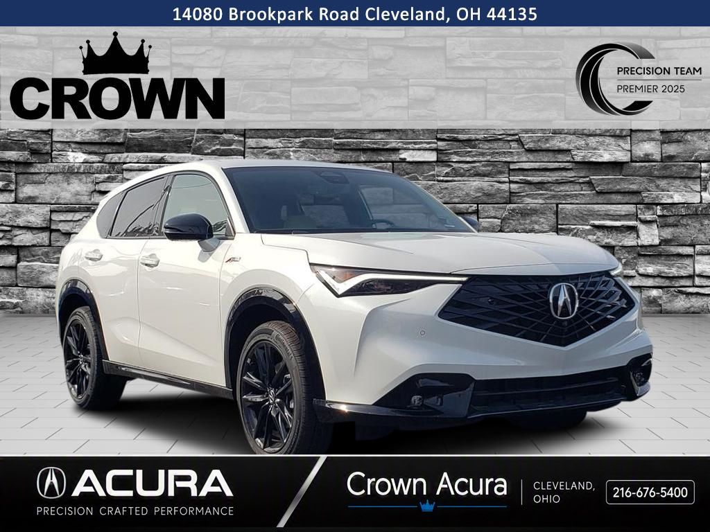 Platinum White Pearl 2026 Acura ADX SUV / Crossover All-Wheel Drive Continuously Variable Transmission