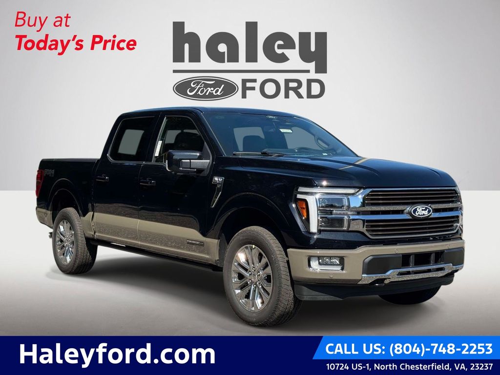 Agate Black Metallic 2026 Ford F-150 Pickup Truck Four-Wheel Drive Automatic