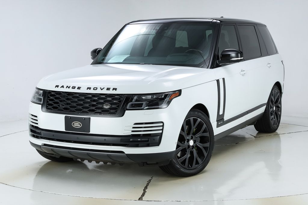 White 2021 Land Rover Range Rover SUV / Crossover All-Wheel Drive 8-Speed Automatic