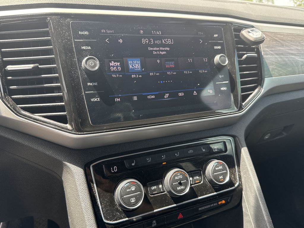 2022 Volkswagen Atlas Cross Sport 3.6L V6 SE w/Technology Blue at DeMontrond Auto Country