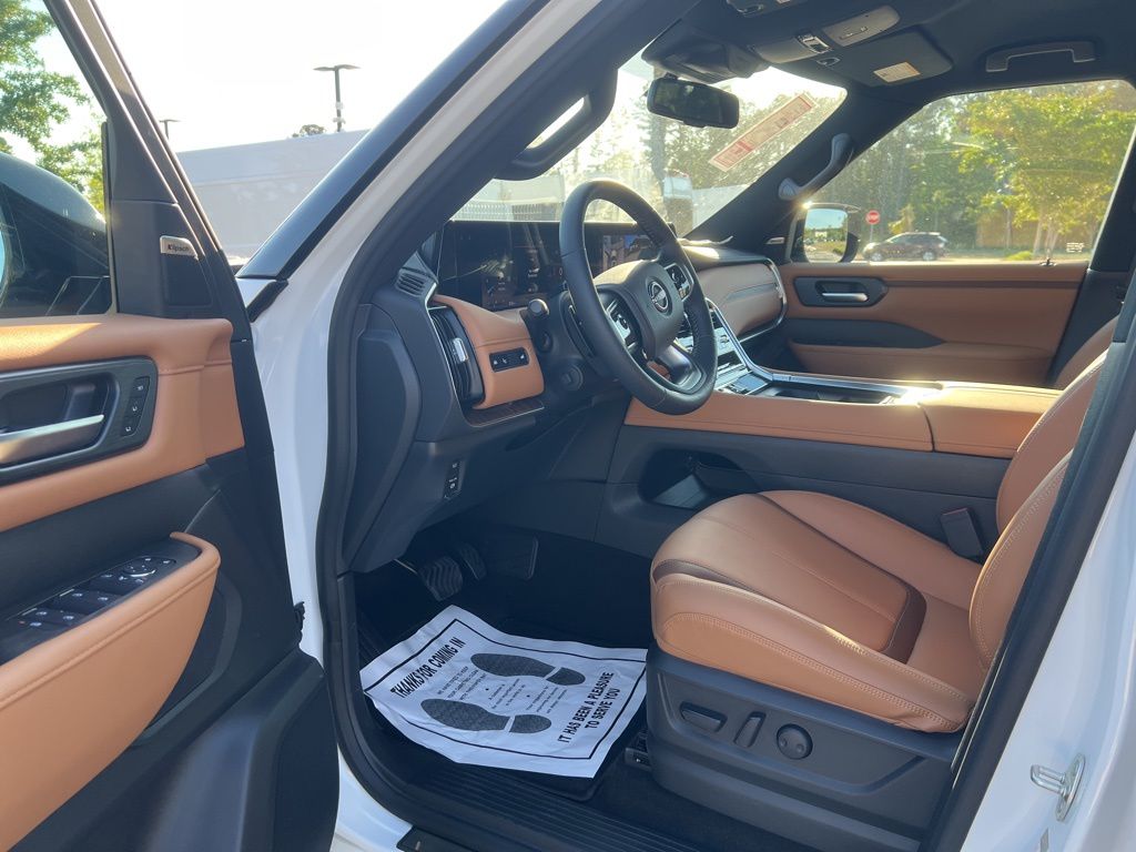 2025 Aspen White Tricoat Nissan Armada SL RWD SUV