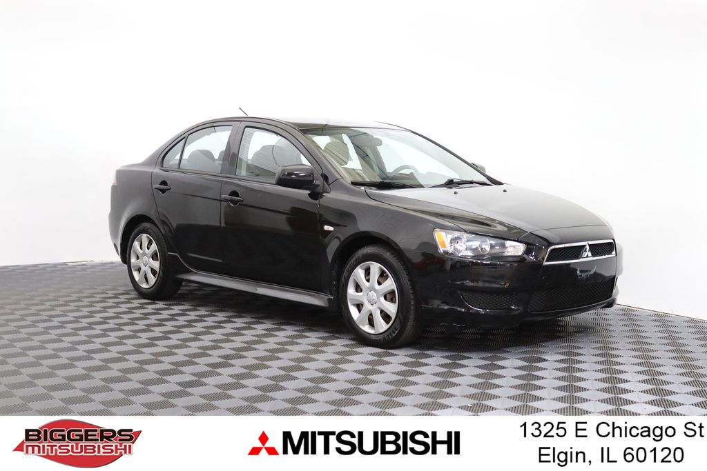 Tarmac Black Pearl 2014 Mitsubishi Lancer Sedan Front-Wheel Drive Continuously Variable Transmission