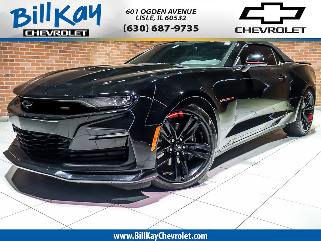 Black 2023 Chevrolet Camaro Convertible Rear-Wheel Drive Automatic