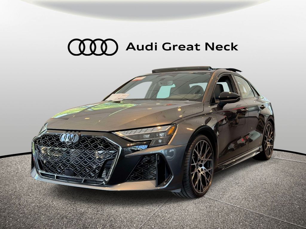 Daytona Gray Pearl Effect 2026 Audi RS 3 Sedan All-Wheel Drive 7-Speed Automatic