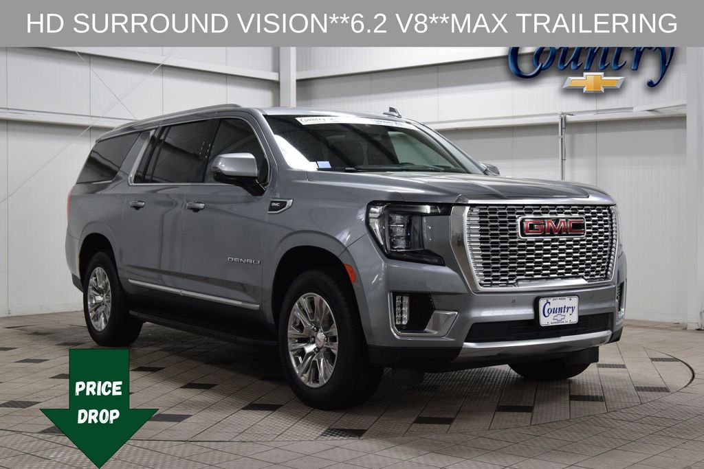Sterling Metallic 2024 GMC Yukon XL SUV / Crossover Four-Wheel Drive 