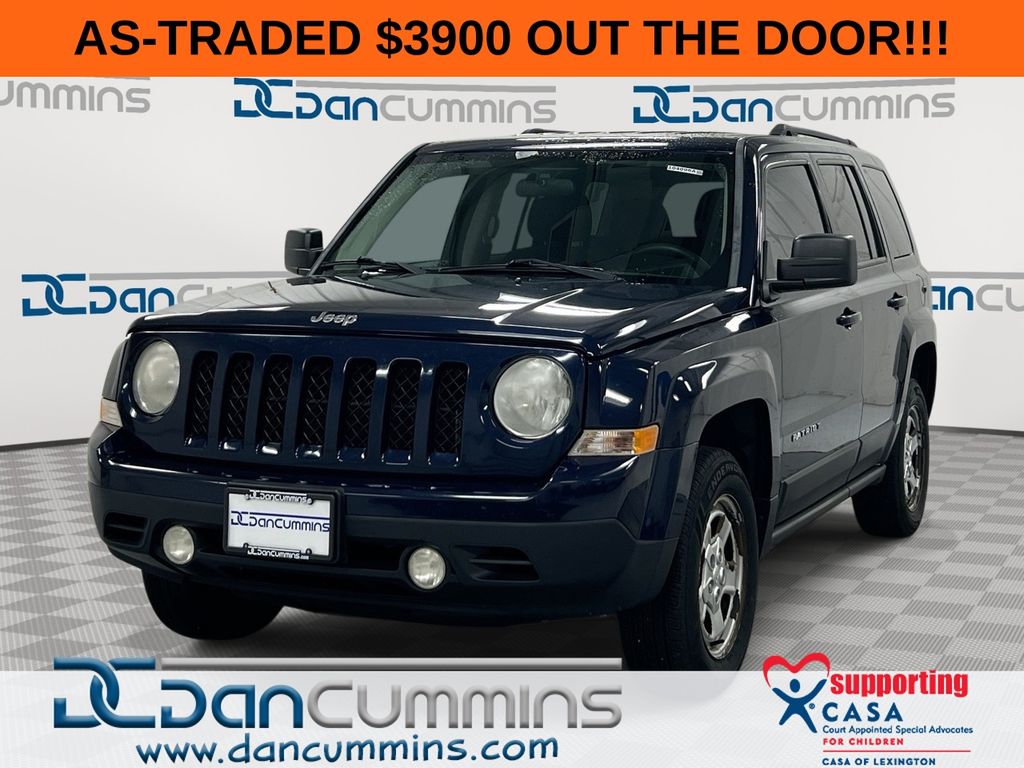 True Blue Pearlcoat 2014 Jeep Patriot SUV / Crossover Four-Wheel Drive 5-Speed Manual