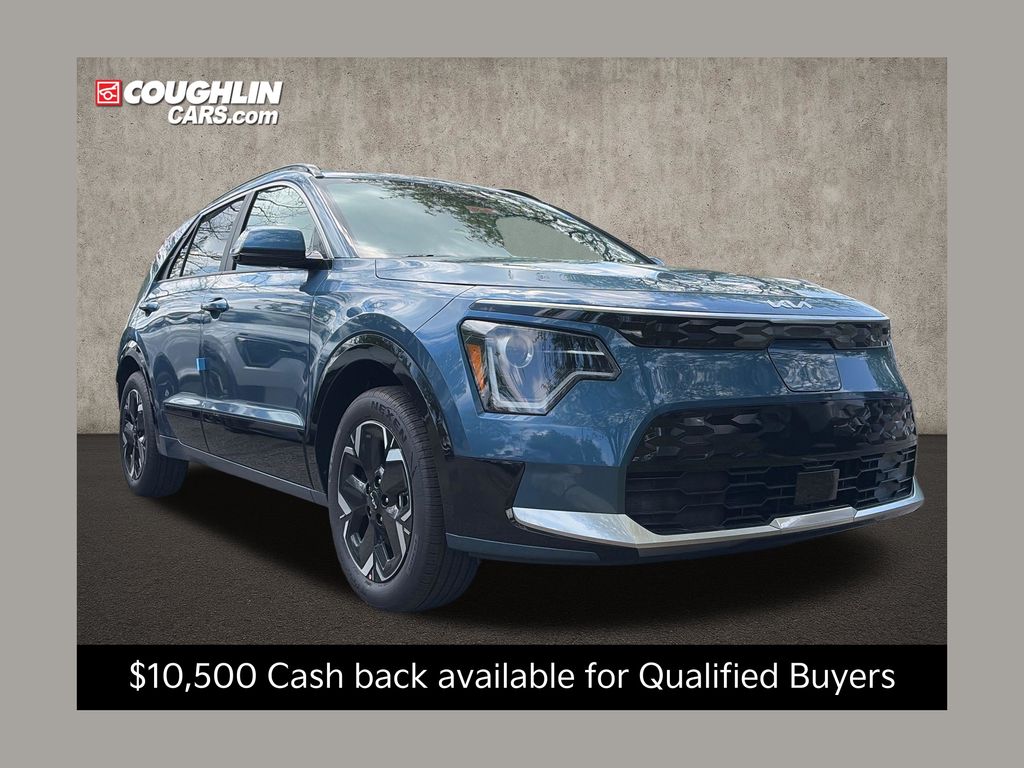 Mineral Blue 2026 Kia Niro EV SUV / Crossover Front-Wheel Drive 1-Speed Automatic