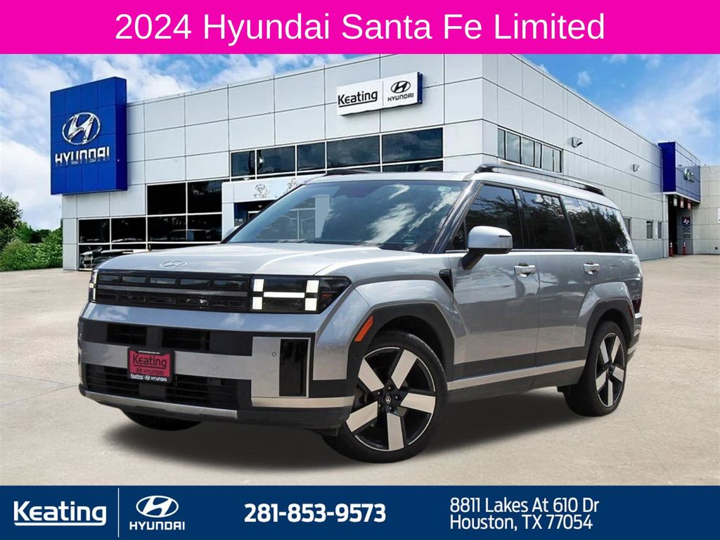 Shimmering Silver Pearl 2024 Hyundai Santa Fe SUV / Crossover Front-Wheel Drive Automatic