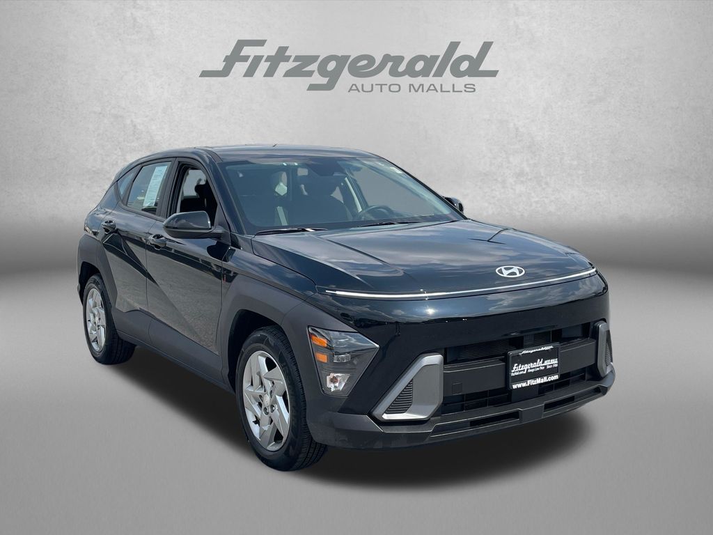 Abyss Black Pearl 2024 Hyundai Kona SUV / Crossover Front-Wheel Drive Continuously Variable Transmission