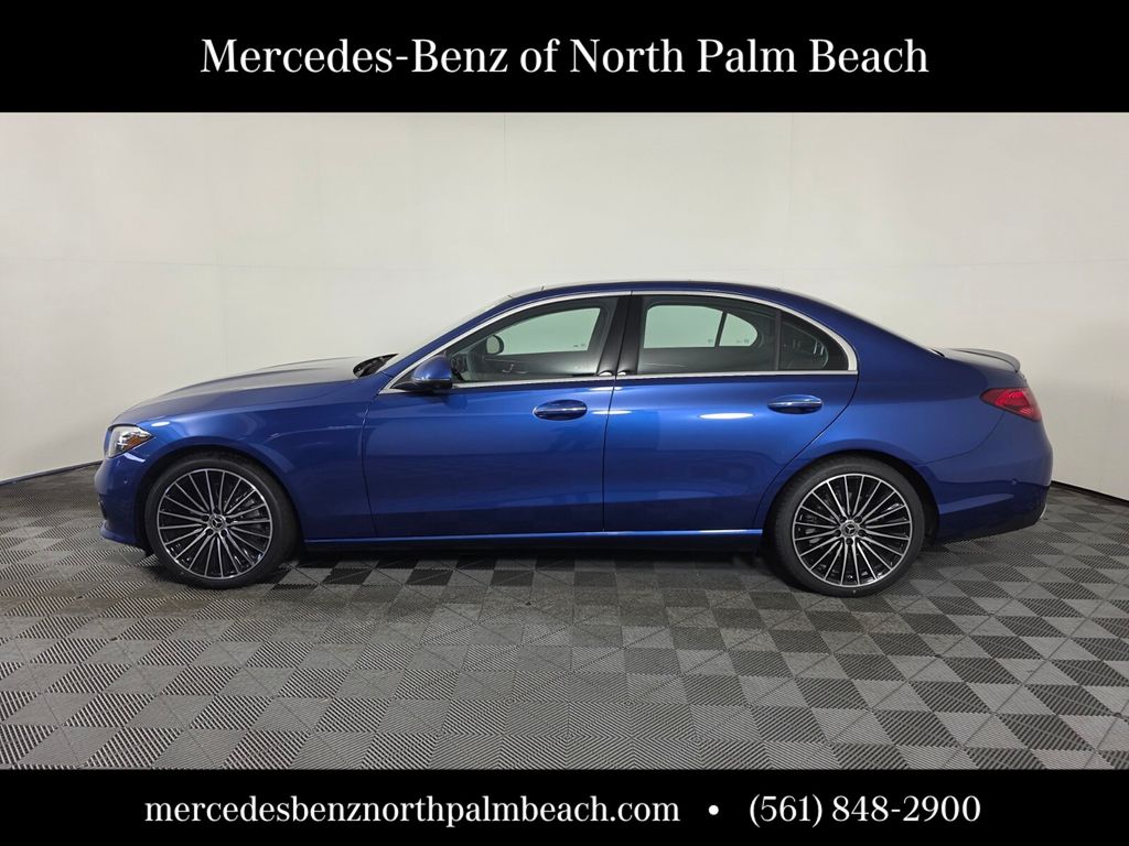 New 2026 Blue Mercedes-Benz C 300 image 3
