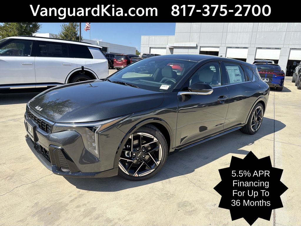 Interstellar Gray 2026 Kia K4 Hatchback Hatchback Front-Wheel Drive Continuously Variable Transmission