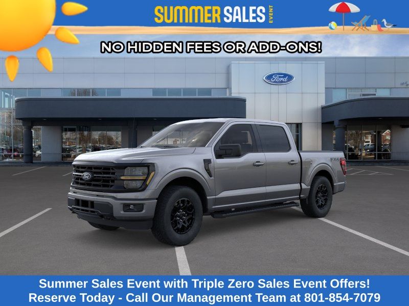 Carbonized Gray Metallic 2026 Ford F-150 Pickup Truck Four-Wheel Drive Automatic