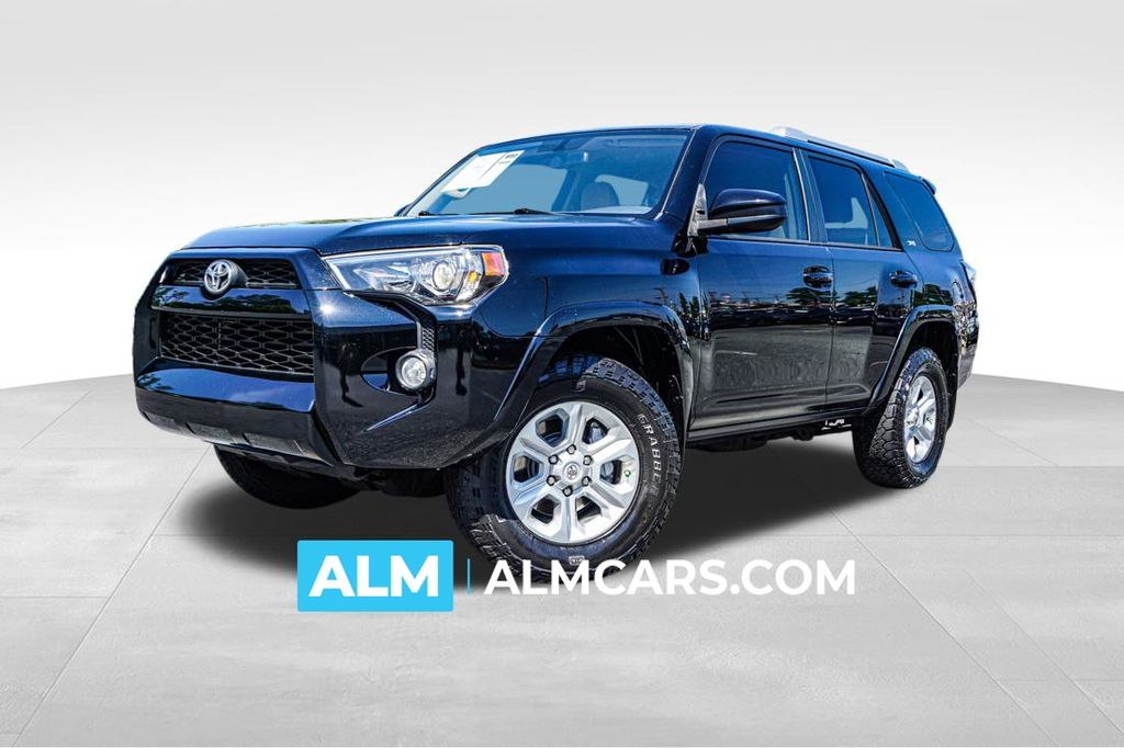 Midnight Black Metallic 2018 Toyota 4Runner SUV / Crossover 4X2 5-Speed Automatic Overdrive