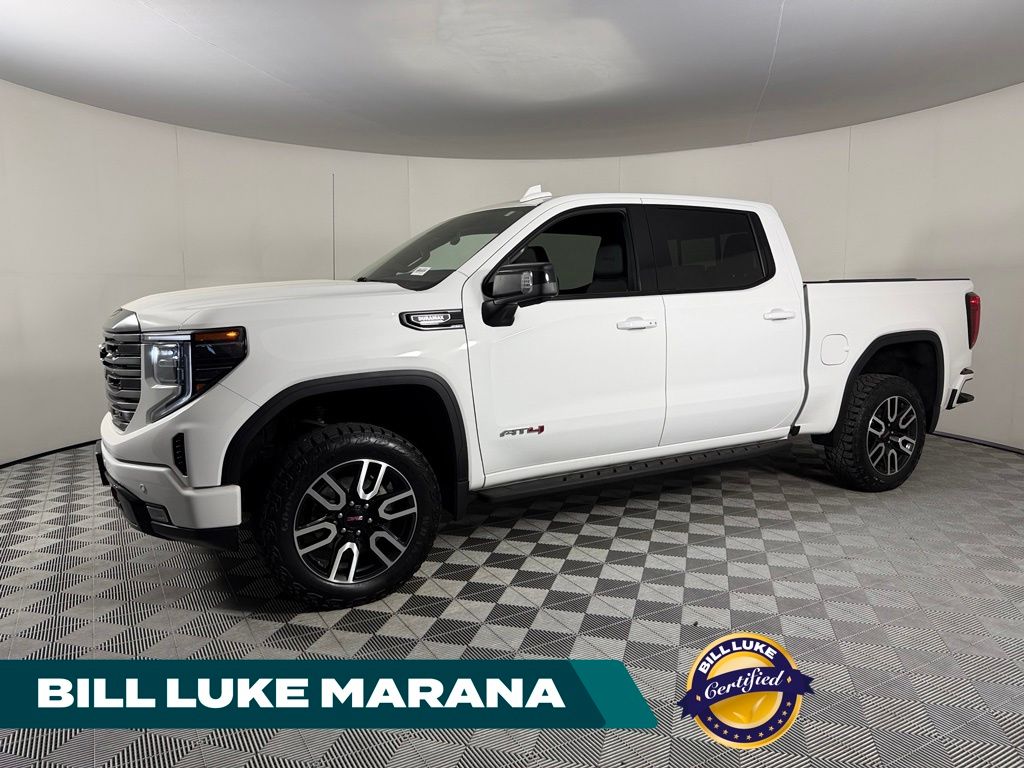 Summit White 2024 GMC Sierra 1500 Pickup Truck Four-Wheel Drive Automatic