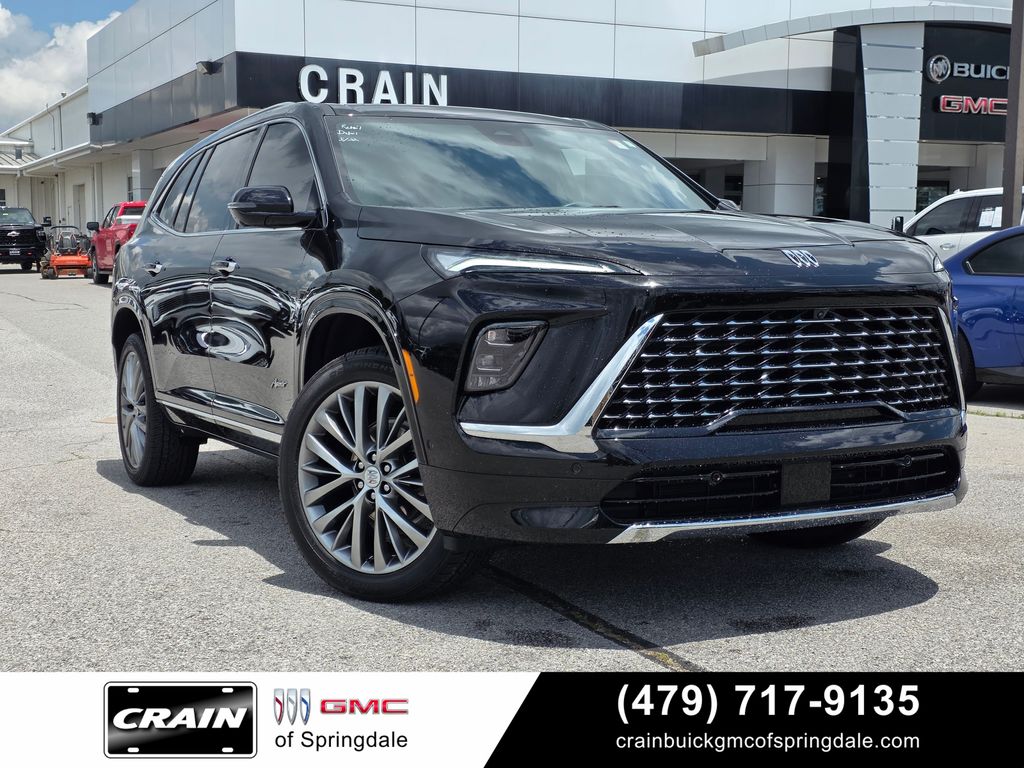 Black (Ebony Twilight Metallic) 2025 Buick Enclave Avenir FWD SUV / Crossover Front-Wheel Drive 8-Speed Automatic