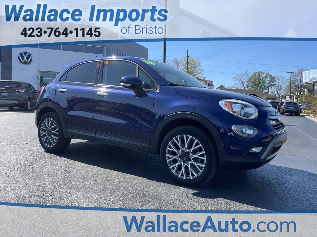 Blu Venezia (Blue Metallic) 2016 FIAT 500X Trekking AWD SUV / Crossover All-Wheel Drive 9-Speed Automatic