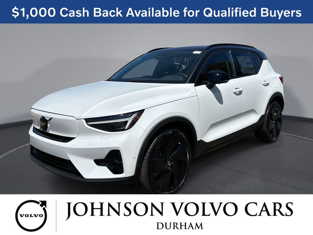Crystal White 2026 Volvo EX40 SUV / Crossover All-Wheel Drive 1-Speed Automatic