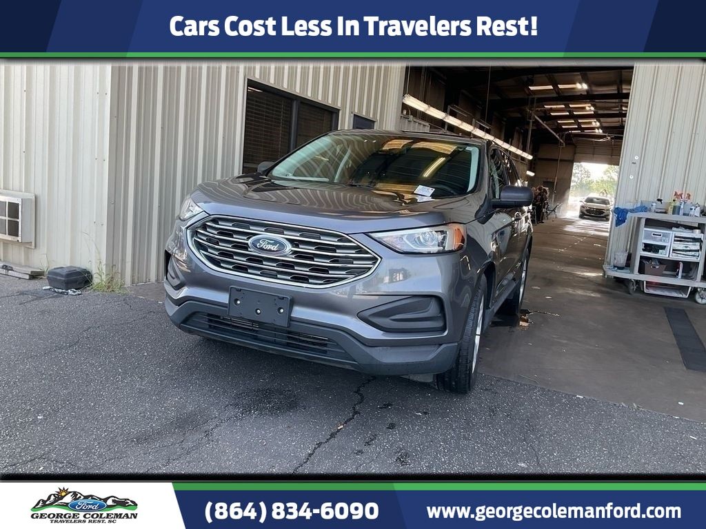 Gray Metallic 2022 Ford Edge SUV / Crossover All-Wheel Drive 8-Speed Automatic