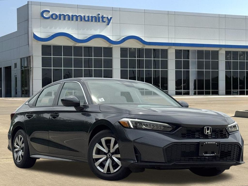 2026 Honda Civic LX Gray at Bayway Cadillac of The Woodlands