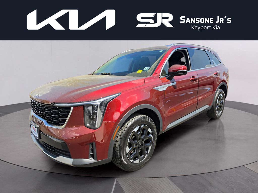 Dawning Red 2025 Kia Sorento SUV / Crossover All-Wheel Drive 8-Speed Automatic