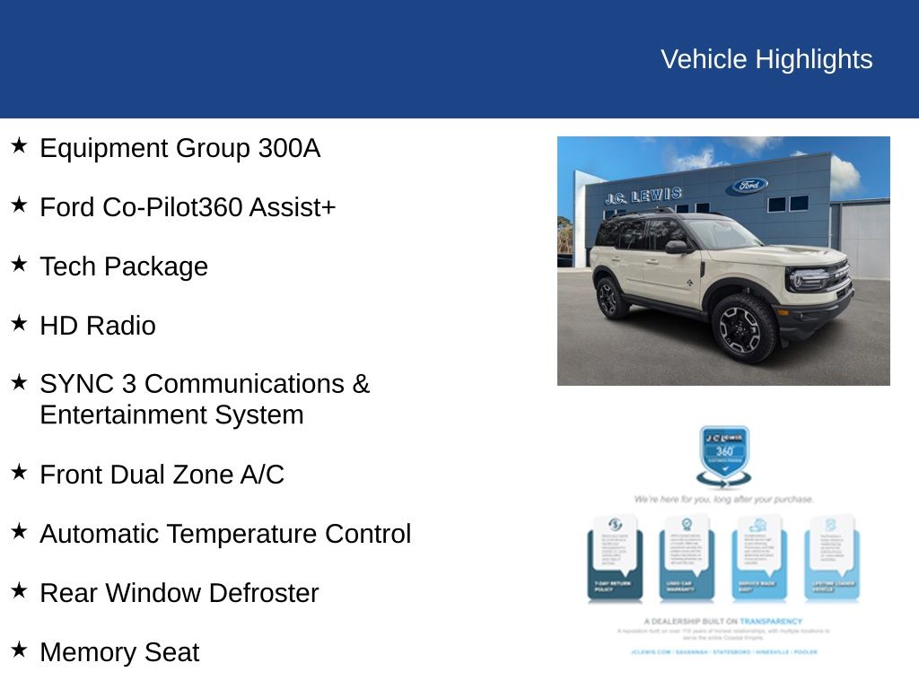 2024 Ford Bronco Sport Outer Banks