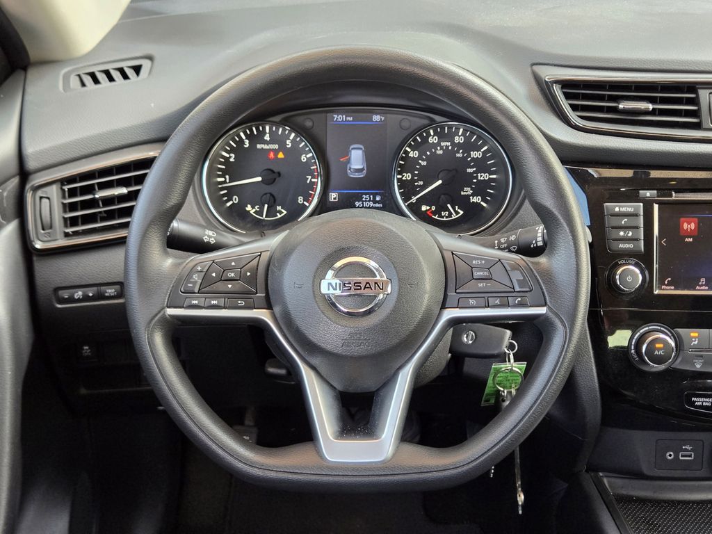 2018 Nissan Rogue S Blue at Community Toyota